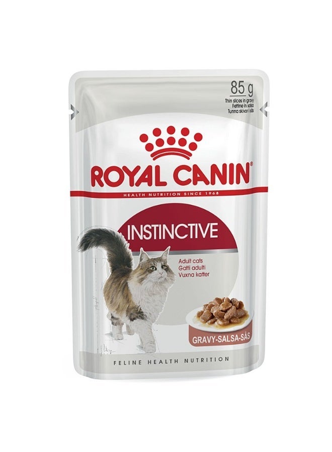 رويال كانين طعام رويال كانين إنستينكتيف للقطط البالغة بنكهة المرق - 4 أكياس × 85 غرام - Image 2